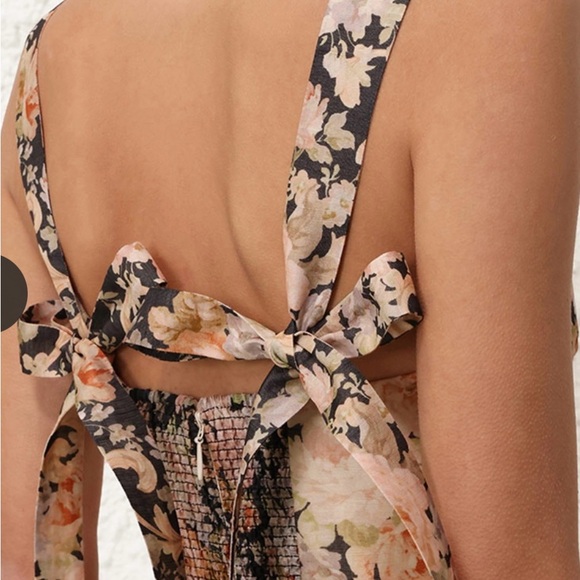 Zimmermann Floral Midi Dress - Picture 7 of 9
